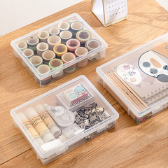 卸売透明デスクトップファイル収納ボックス雑誌防塵a4プラスチックオフィス学生研究ドキュメント整理ボックス