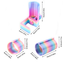钻石画布夹挂架 画布卷轴亚马逊新款布架DIY固定器5D卷画收纳工具