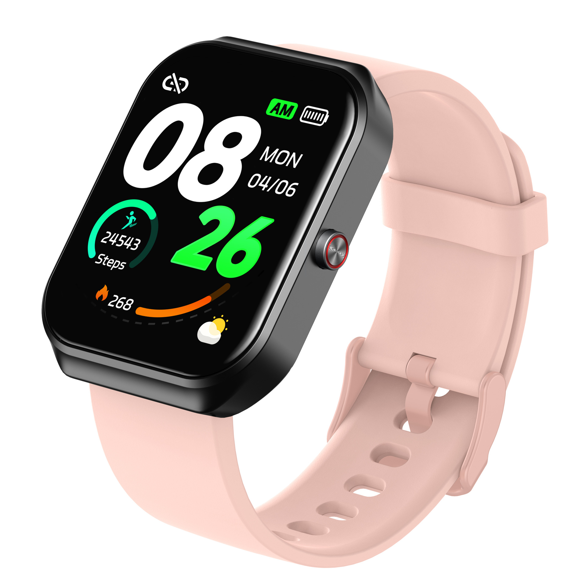 Amazon CX2 reloj inteligente de diseño ligero reloj de monitoreo de movimiento verdadero frecuencia cardíaca oxígeno fábrica de pulsera inteligente