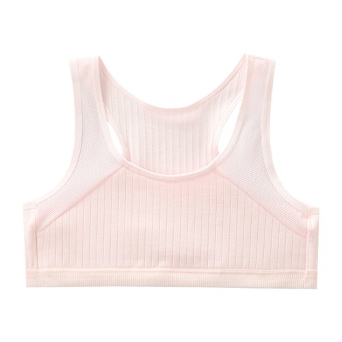 Adolescent Sports Bra for Developing Girls, Non-wired Student Underwear, Teenage Girl's Vest