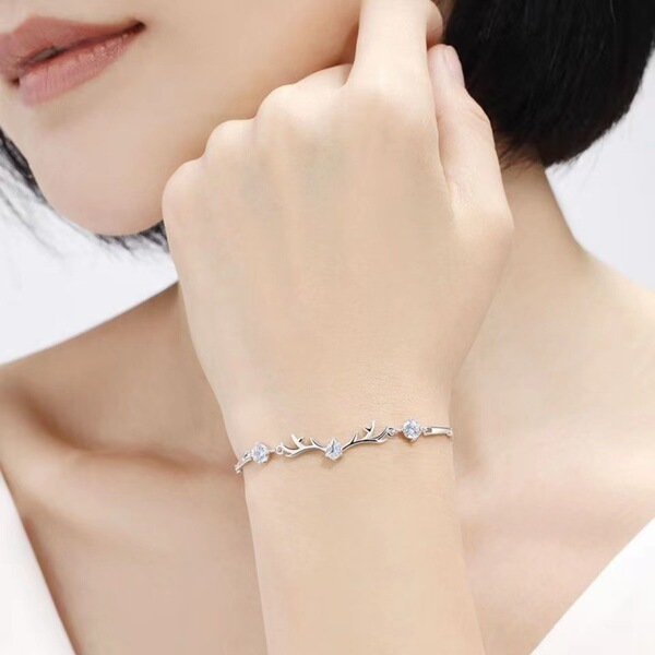 brand silver bracelet
