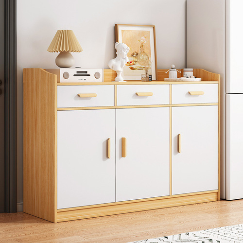 Bedside cabinet wall-mounted storage cabinet drawer-style minimalist modern home use living room tea cabinet restaurant simple sideboard
