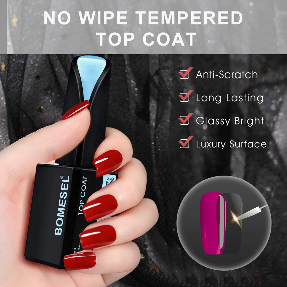 15ml sin limpieza endurecido sellador protector de mancha de uñas resistente a rayos alta luz inmersión de gel mancha de uñas