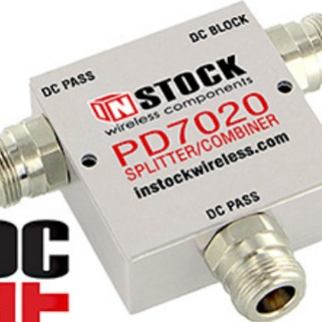 instock PD7020-直流阻塞功率分配器组合器