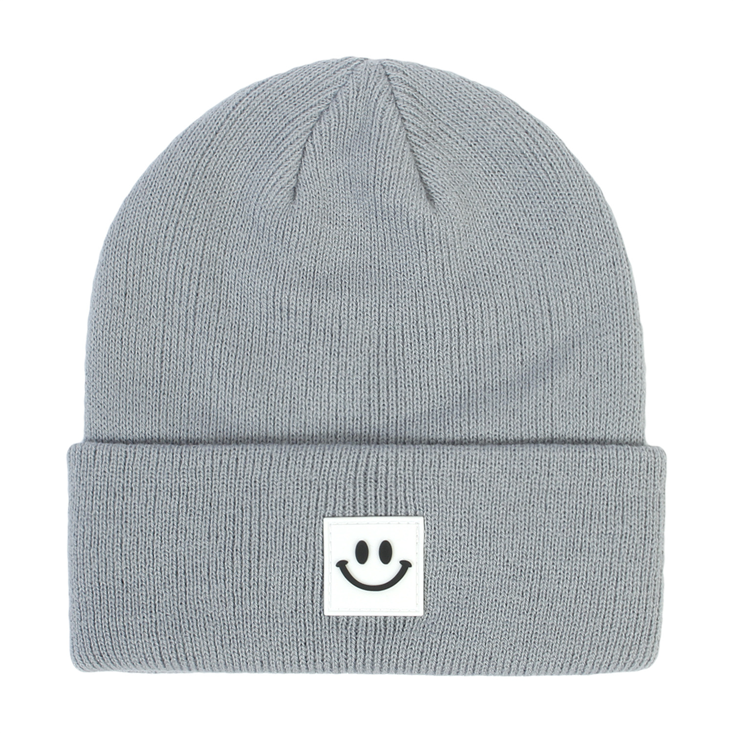 Children Unisex Fashion Smiley Face Embroidery Wool Cap display picture 3