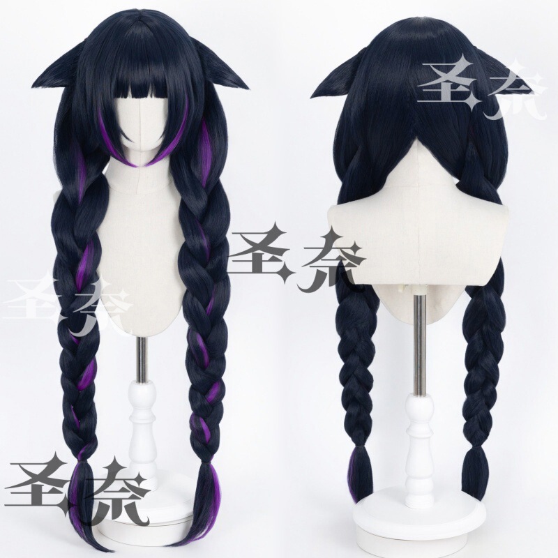 [Saint Nai] Polyester Fire Jessica Takes over Davi Town Skin Corn Silk Arknights Cos Wig 750g