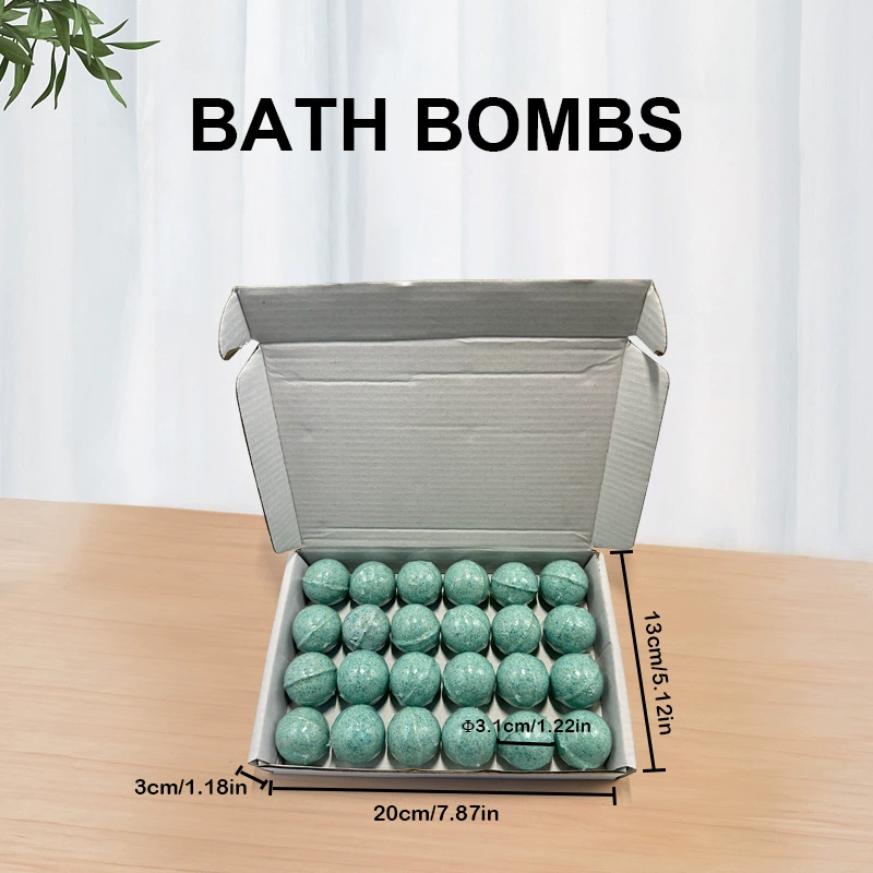 Бомбочки для ванны Ванна для ног Взрывной шарик с солью для ванны Шарик для ванны с пузырьками Трансграничный шарик с солью для ванны Отшелушивание