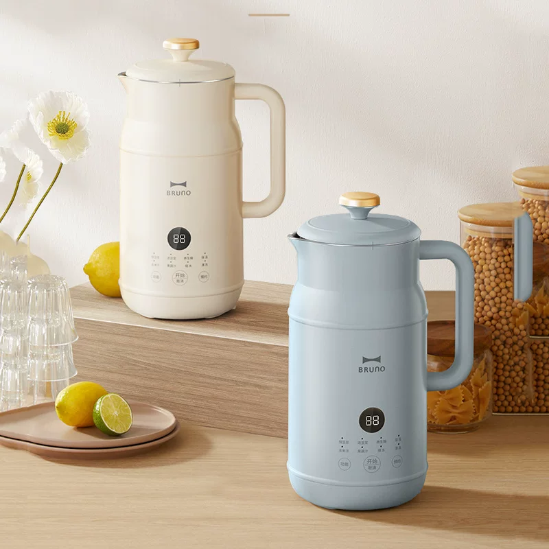 BRUNO Large Capacity Soy Milk Maker DJ02 Blender Home 1L Genuine Flagship Store Official Multifunctional Processor
