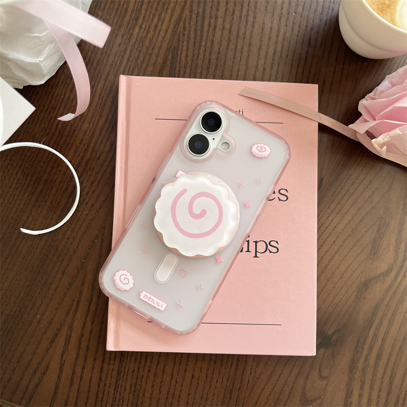 40g Weight iPhone Applicable Brands Phone Cases Classification Acrylic Material Cartoon Pattern Cute, Sweet Style Pink, Blue Color Acrylic Cartoon Cute Sweet Phone Cases Phone Accessories 8