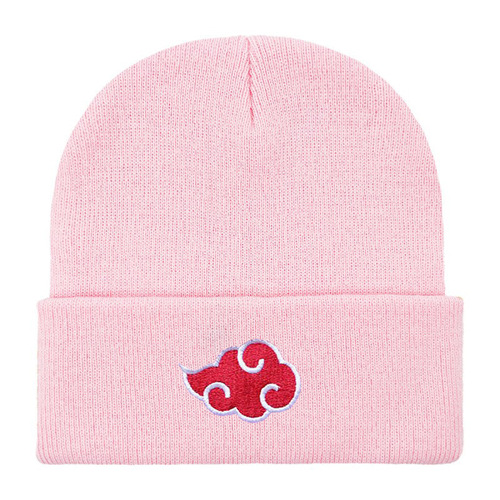 Naruto Shippuden Cloud Autumn/Winter Knitted Hat Cartoon Anime Warm Woolen Hat New Style Popular Cross-border Men Women Cold Hat