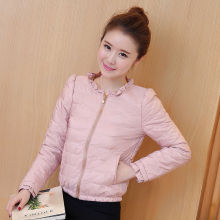赛米诗女短款棉衣棉服外套冬季修身韩版促销轻薄小棉女棉衣女短款