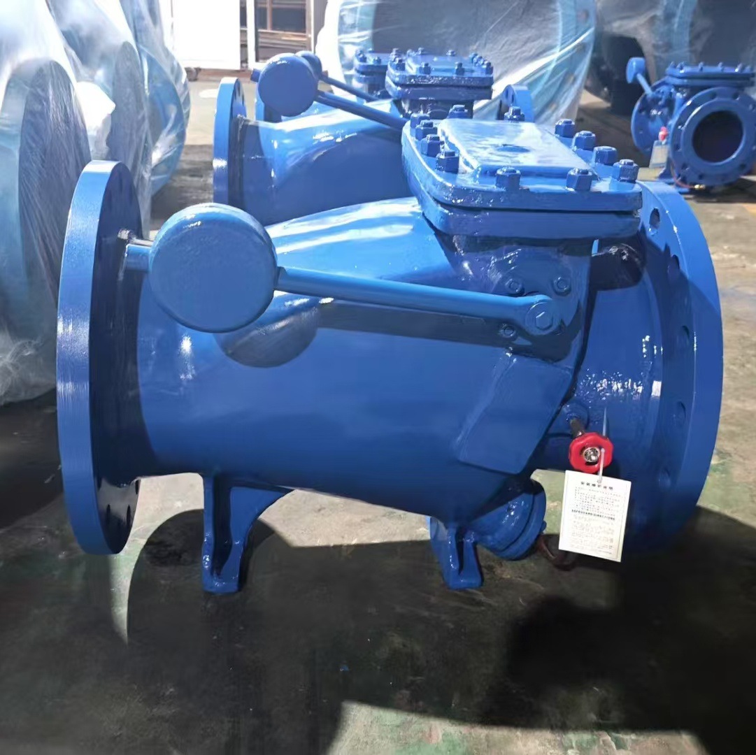 金钛厂家直销 微阻缓闭止回阀 铸钢法兰微阻消声止回阀单向阀