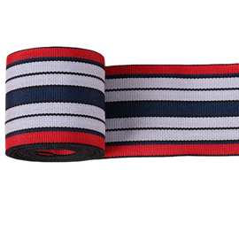 墨诗织造 300D密纹间色织带 条纹隔色带服装辅料大量现货