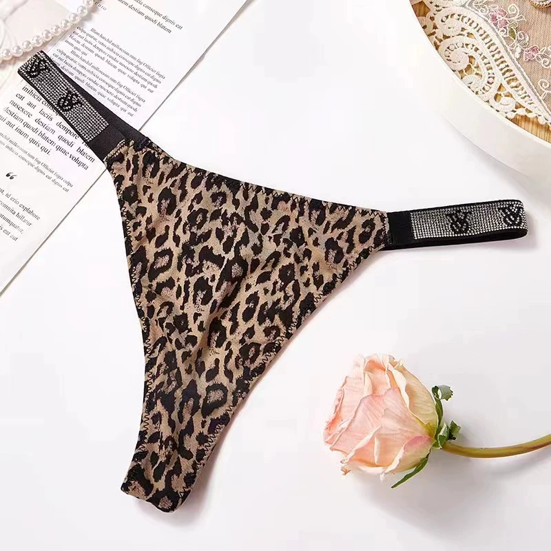 Блестящая стринги G-String женские трусы