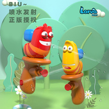 韩国爆笑虫小水枪 宝宝喷水玩具呲滋水枪打水仗儿童泼水节装备