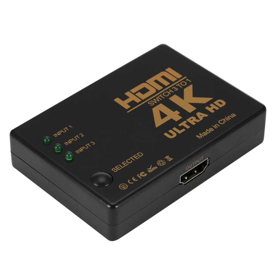 Кросс-бордер spot HDMI HD переключение, три выхода, пульт дистанционного управления инфракрасный, 3 в 1 4K
