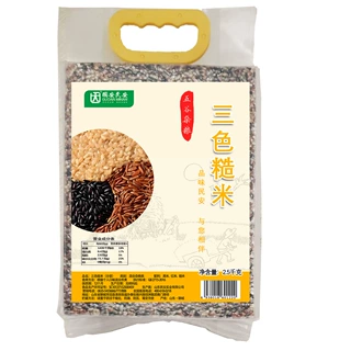 三色糙米特牌批发代发真空算装过规格杂粮组合五谷粮食袋装特产