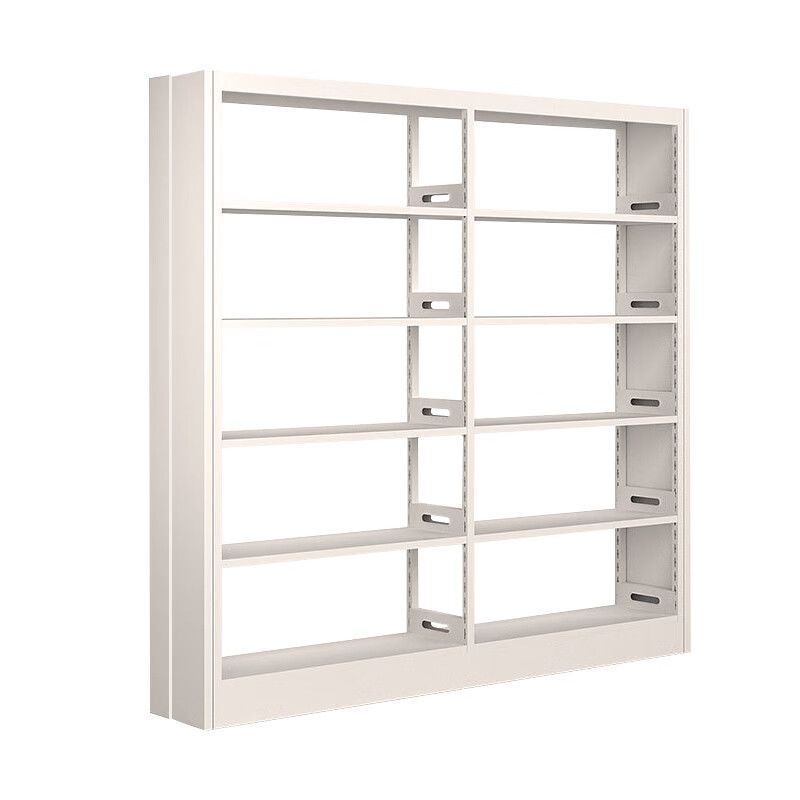 Home Library Steel Bookshelf Floor-Standing Storage Rack Children's Bookcase Picture Book Iron Frame Living Room Simple Iron Thickeneding