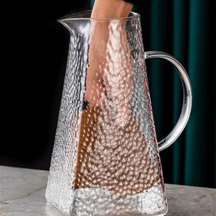 High borosilized glass hammer cold water pot 居 可 可 高 高 高 高 高 高 四 四 四 高 高 高 高 高 高 高 高 高 高