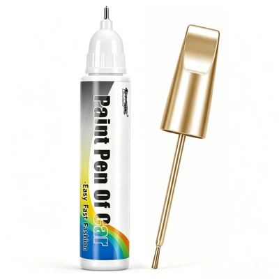 clear coat set, directly from the — Avtomobil boya qələmləri - 12ml-car-touch-up-paint-pen-universal-gold
