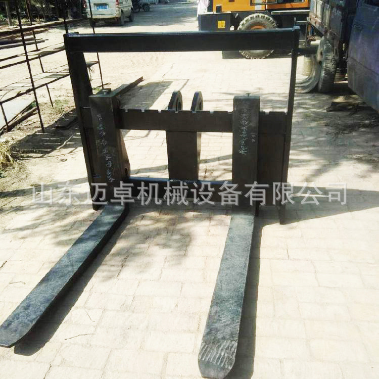 销售叉车货叉 安装简单 装载机用货叉 石材加长货叉叉车锻造货叉