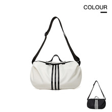 大容量通勤包包女士新款时尚尼龙布斜挎单肩包休闲百搭旅行健身包