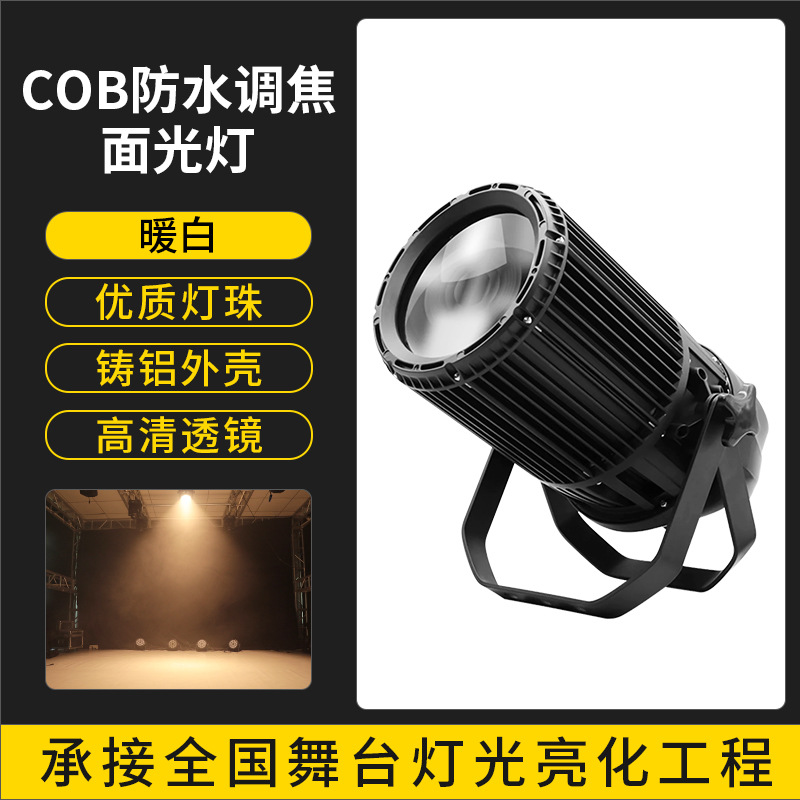 Luz de superficie de enfoque impermeable cob (blanca cálida)