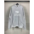AD8917 Heather Gray Letter LOGO Print