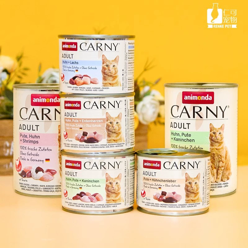 Animonda Aino Deeka Ni основной корм для кошек, консервированный высокобелковый беззерновой влажный корм для взрослых кошек, пищевая добавка, питание, 400 г