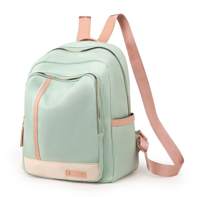 Nueva mochila de tela Oxford para mujer, versión coreana de gran capacidad, mochila de estilo universitario salvaje, bolsa de viaje ligera impermeable