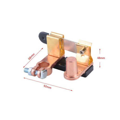 Negative terminal truck car power circuit breaker switch car battery power off switch modification switch brass power off switch