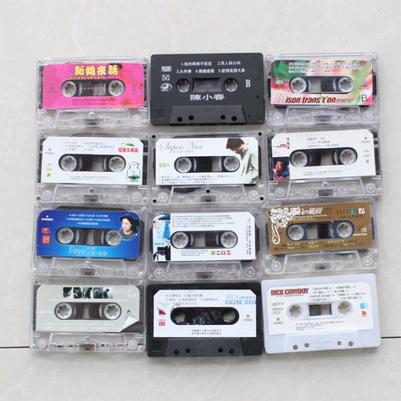 Ретро ленточная упаковка для отеля без фона бар украшение старый голый ремень старая стена запись кассеты ностальгическая стена