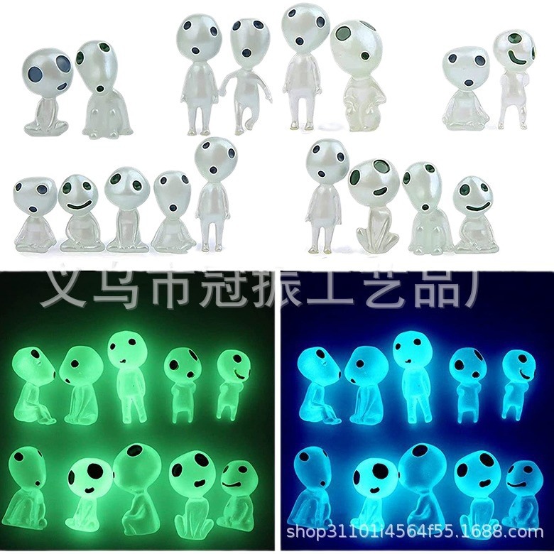 Transfronterizo luminoso Halloween jardín Hada decoración diseño micro paisaje decoración jardín decoración luminosa Decoración