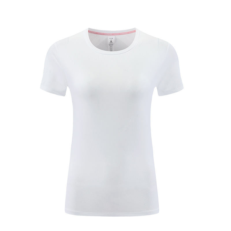 Camiseta deportiva ropa de Yoga de manga corta de verano para mujer top de secado rápido correr ciclismo entrenamiento ropa de fitness slim fit adelgazamiento