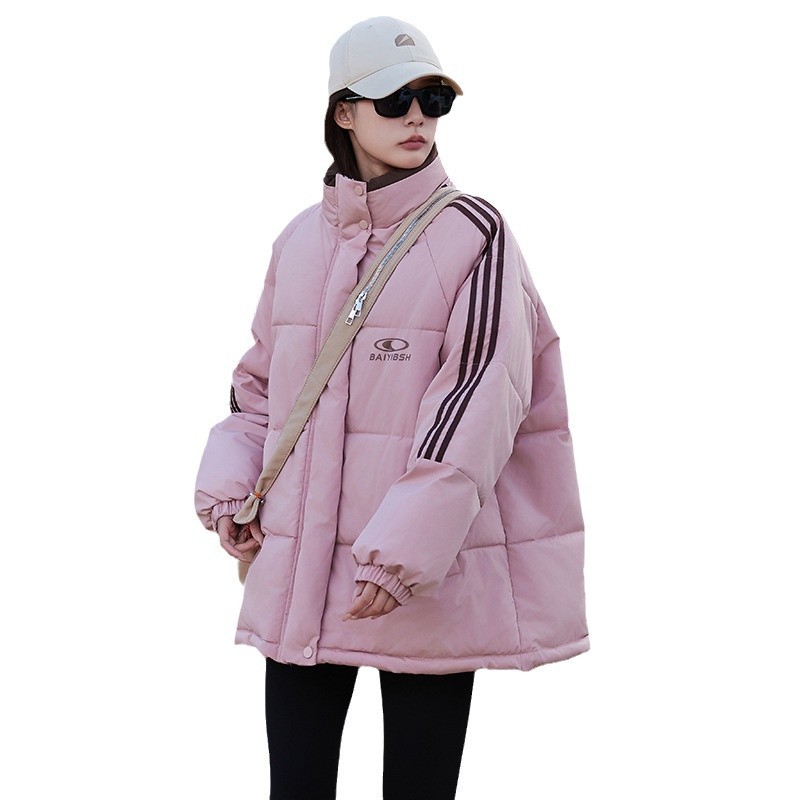 Ropa de algodón para mujeres 2024 invierno nuevo estilo coreano engrosado abrigo de algodón suelto sensación de alta calidad chaqueta de algodón de pareja de estudiantes image 6