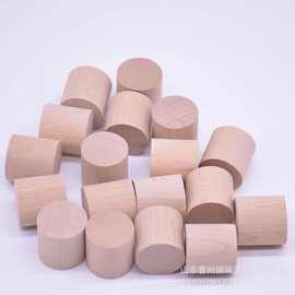 实木块榉木下脚料木块圆柱料雕刻印章DIY材料原木料方形木块