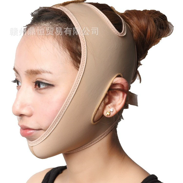 Face Lifting Elastic Band, Breathable Adjustable V‑Line Chin Support, Sizes S–XXL