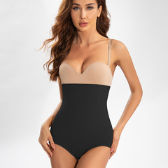 Postpartum Bodybuilding High Waist Tummy Control Pants Large Size Seamless Breathable Thin Body Shaping Corset Butt Lifting Briefs for Women