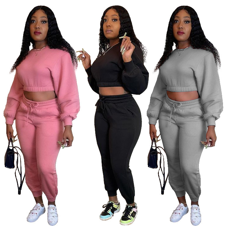 New autumn and winter leisure suit F88404 spot Amazon hot thick two-piece suit autumn and winter sports suit New autumn and winter leisure suit F88404 spot Amazon hot thick two-piece suit autumn and winter sports suit