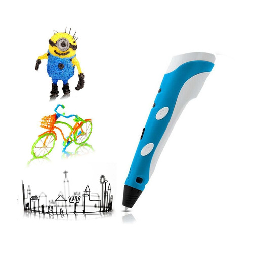 Factory Wholesale First-Generation 3D Printing Pen 12V Metal Motor Smart 3D Drawing and Doodle Pen Children's Gift