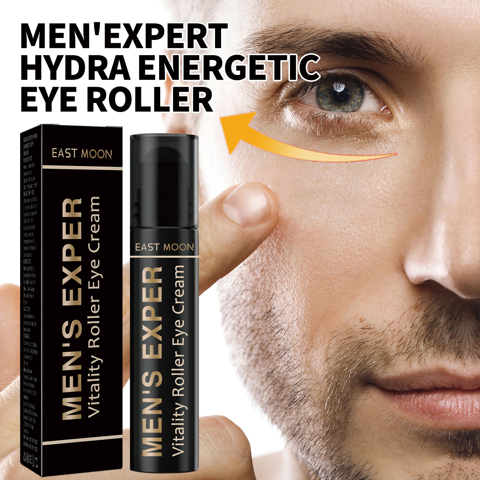 Eliminate Fine Lines and Dark Circles with Men's Hydrating Eye Roller_voghion.com