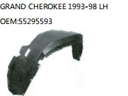 Fender lining is suitable for JEEP Jeep GRAND CHEROKEE 1993-98 55295593