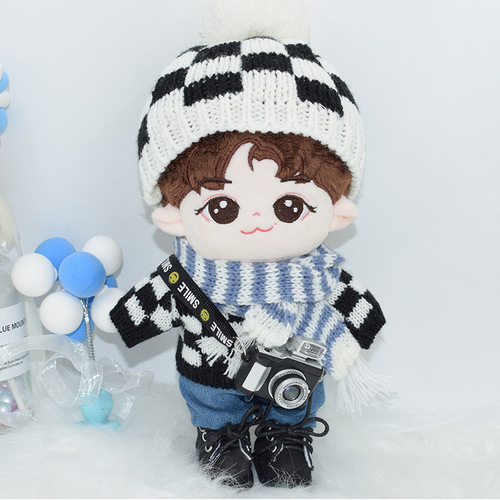 20cm doll doll cute SLR camera flash toy accessories adjustable baby camera photo props