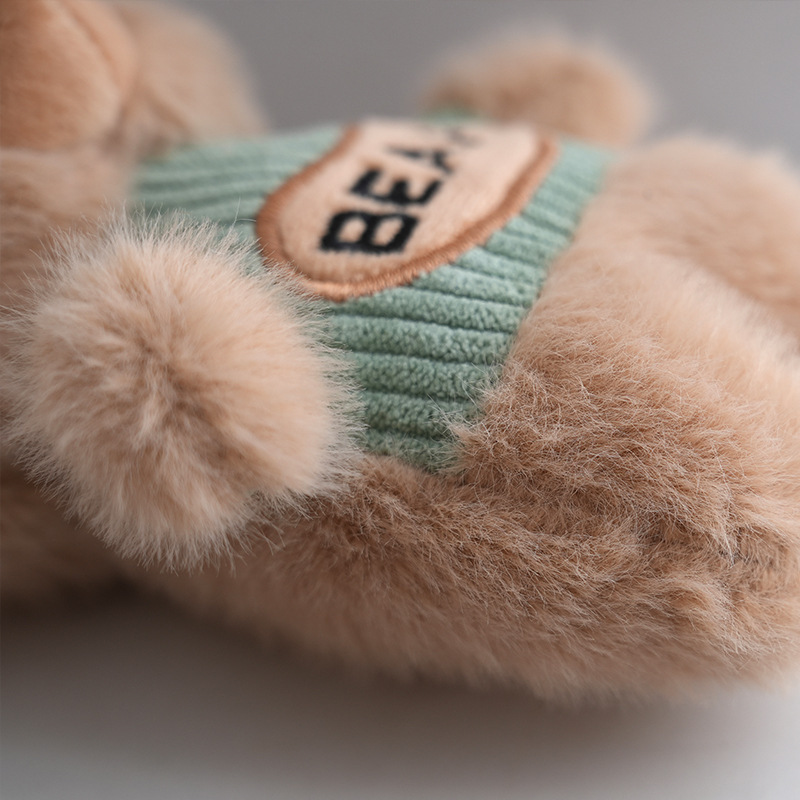 ネット有名人かわいい文字クマペンダントぬいぐるみ人形クマバッグペンダントキーホルダー人形人形|undefined