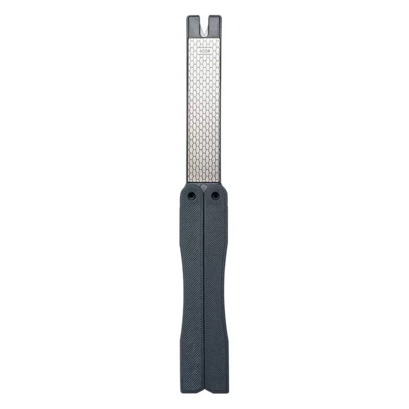 Emery whetstone double-sided 400 mesh thickness outdoor folding portable knife sharpener multi-functional knife sharpener