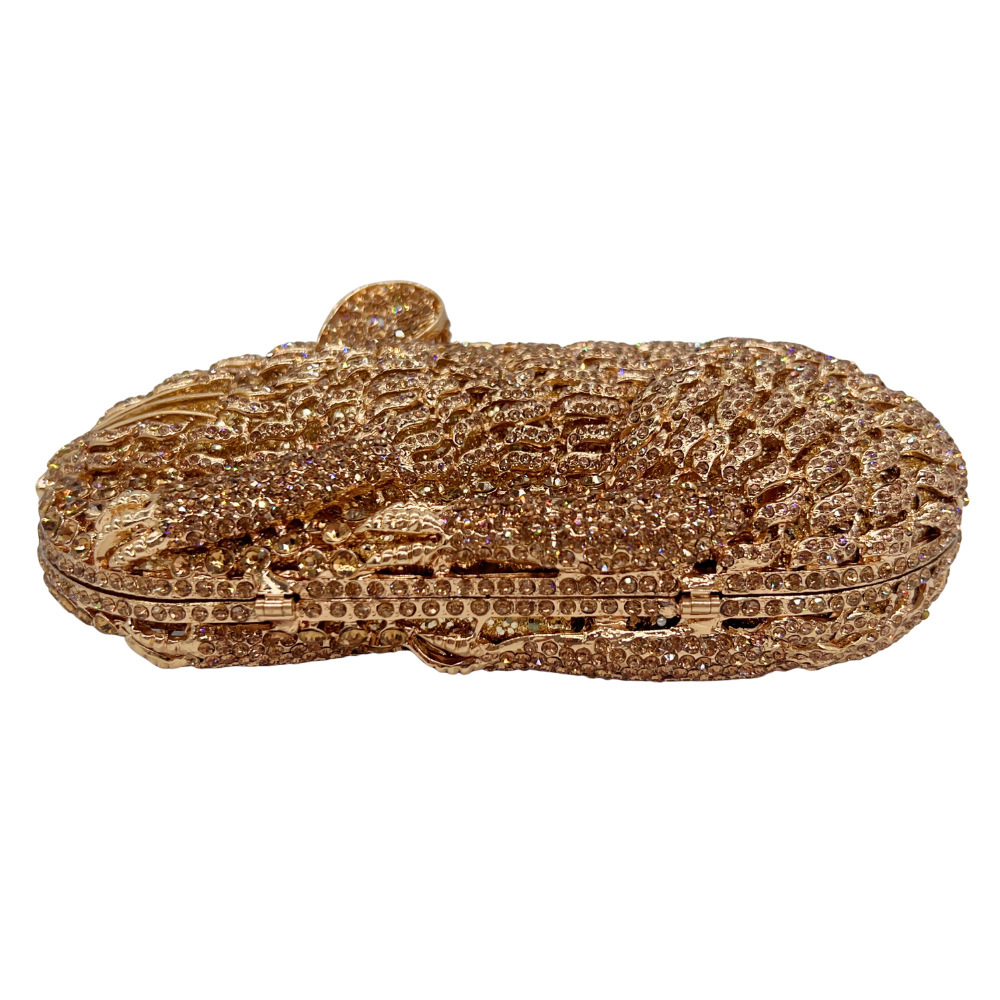Clutch bag cross-border nuevo ratón diamantes bolsas de cena bolsas de cena de fiesta de diamantes bolsas de mano de mujer duro