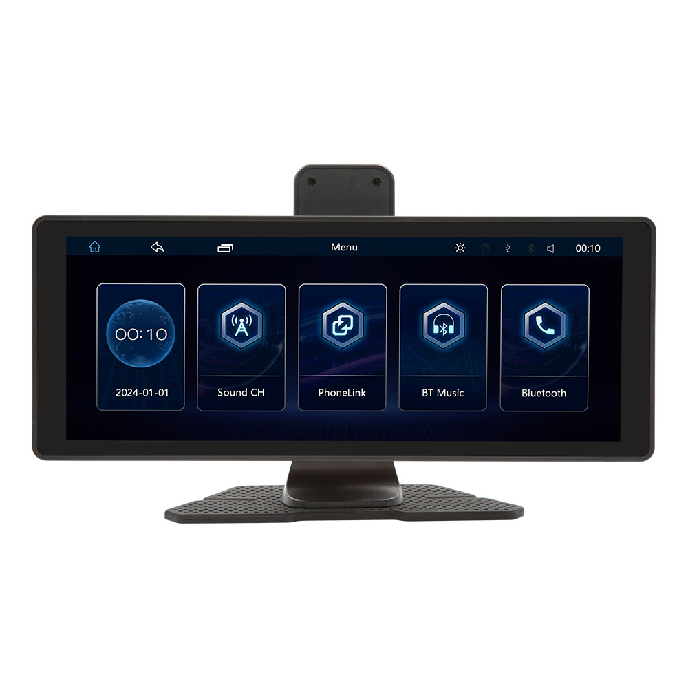 Transfronterizo 10.26 pulgadas portátil Bluetooth MP5 player inalámbrico carplay coche navegación de control central