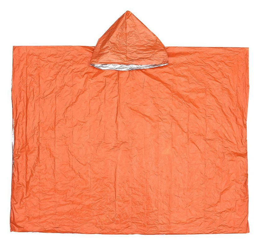 OPP 오렌지 판초 130*100cm