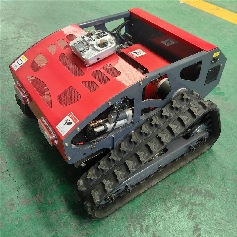 7.5马力遥控割草机 履带式园林草坪剪草机 出口HT750小型割草机