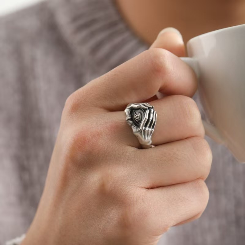 retro trend one size ring